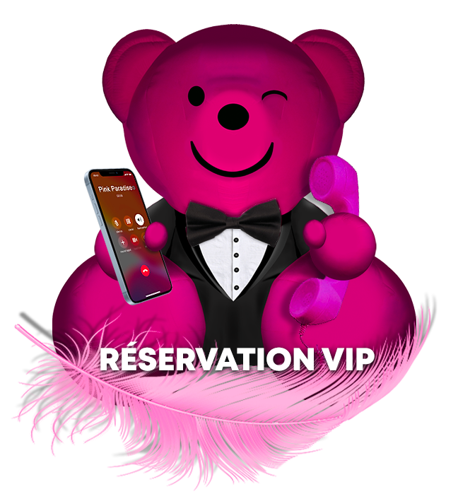 Logo Reservation VIP | Pink Paradise