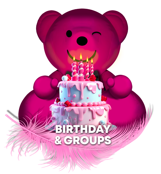 Logo Birthdays, Team Building, Corporate evenings... | Pink Paradise