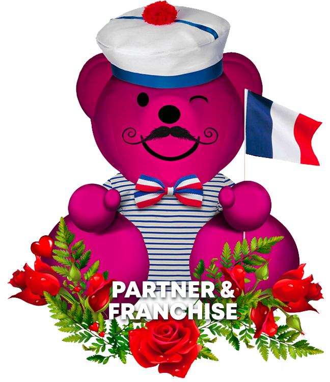 Logo Franchise and Partner | Pink Paradise